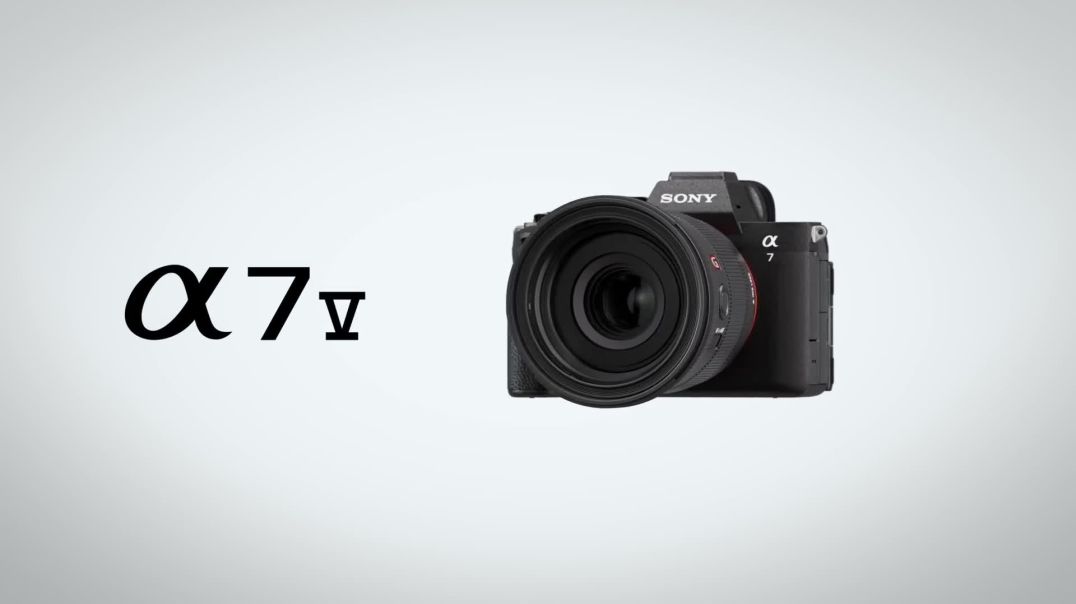⁣Introducing Alpha 7 V   Sony   α